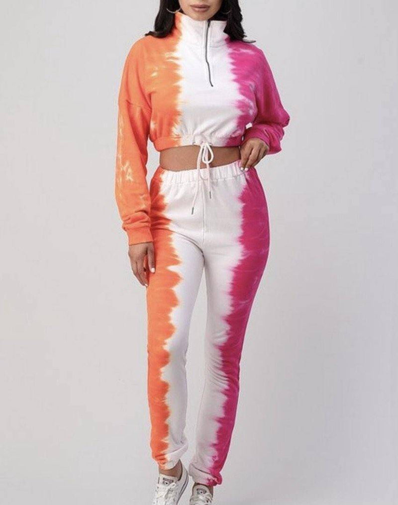 Tie Dye Essential Sweat Suit