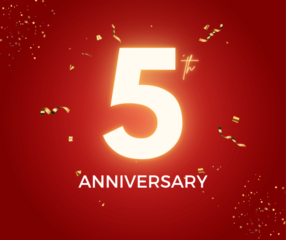 Celebrating Five Years of Success: A Reflection on Our Journey