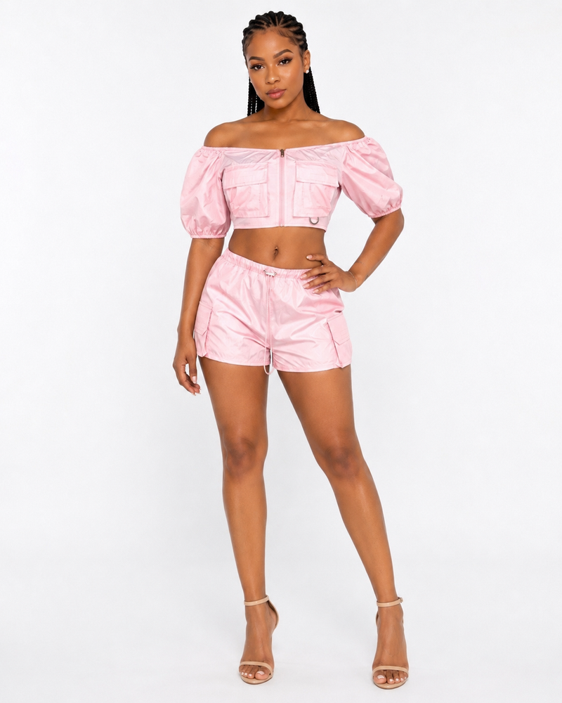 Sporty Chic Short Set