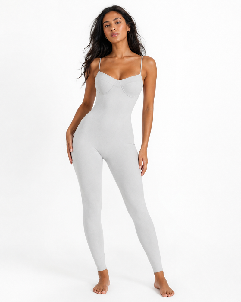 Snatched White Jumpsuit