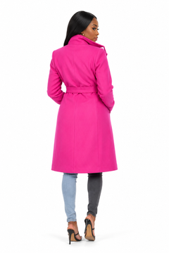 Pink Trench Coat