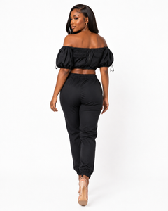 Sporty Chic Pant Set