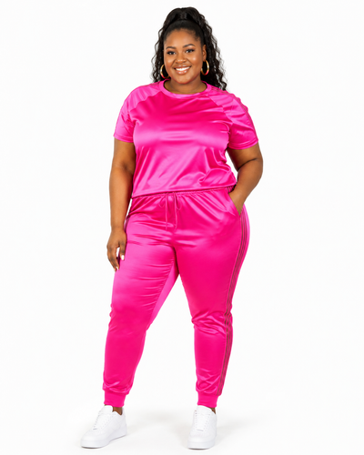 Fancy Pink Jogger Set