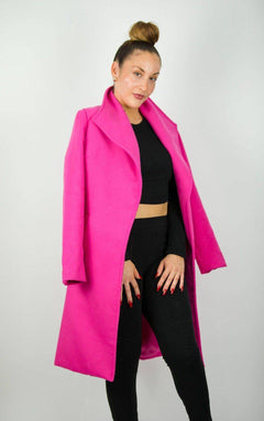 Pink Duster Coat 