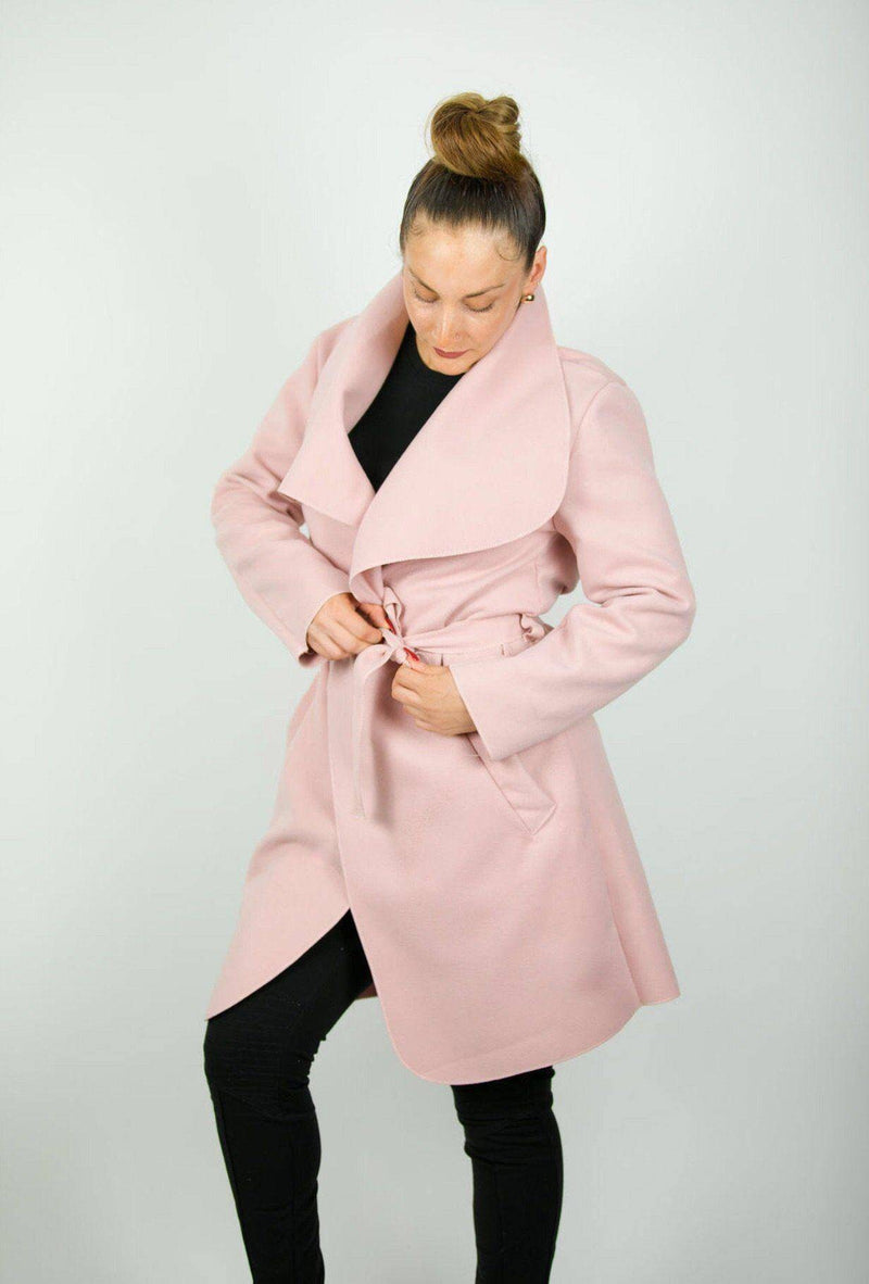 Pink Belted Jacket